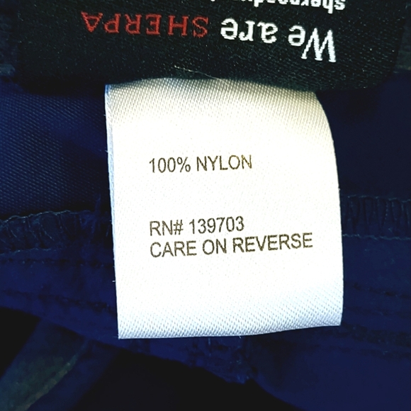 SHERPA NAVY BLUE SIDE SLASH POCKET UTILITY OUTDOOR PANTS MEN'S SIZE  38 - Picture 9 of 10